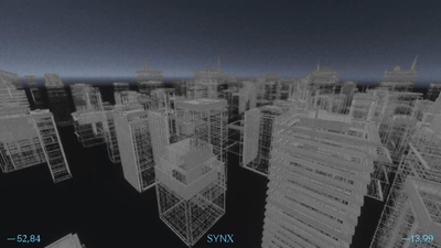Synthesizing sense and movement data, SYNX is a project by Eina Idea in collaboration with MindSpaces and SónarCCCB